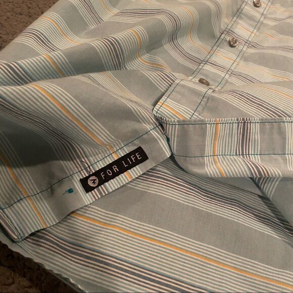 Marmot Stripe Short Sleeve Button Up - Picture 9 of 13